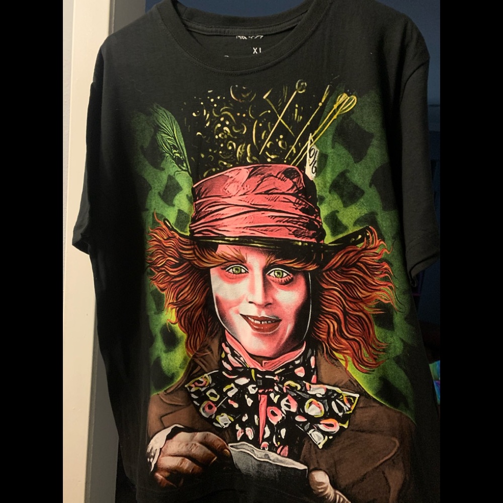 Mad Hatter Alice Wonderland T-Shirt